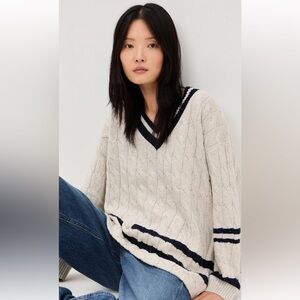 Moon River Striped Sweater